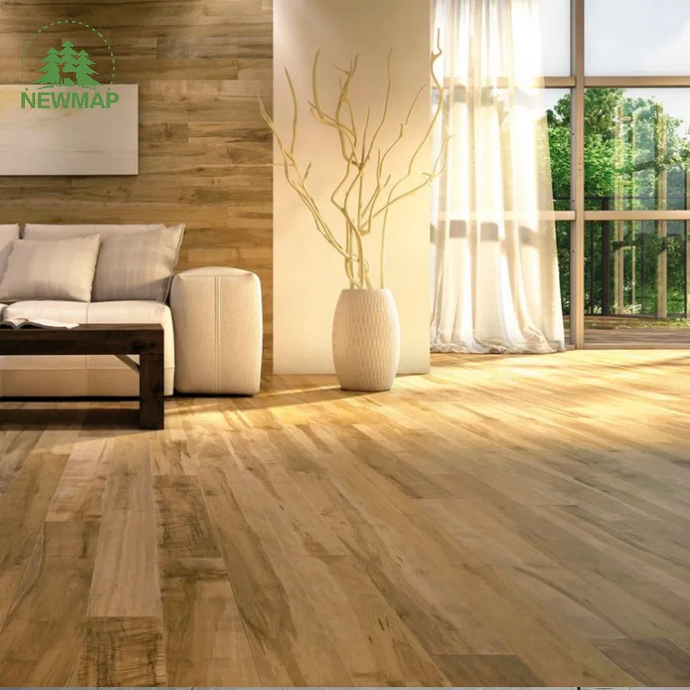 Spc Flooring Vinyl Flooring with IXPE Back Form and Natural Wood Texture