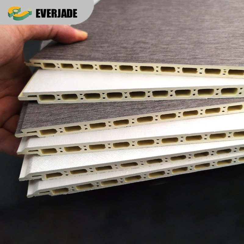 UV Wall Panel/Bamboo Wood Fiber Wall Board Wall Cladding PVC Panel/Wall Panel