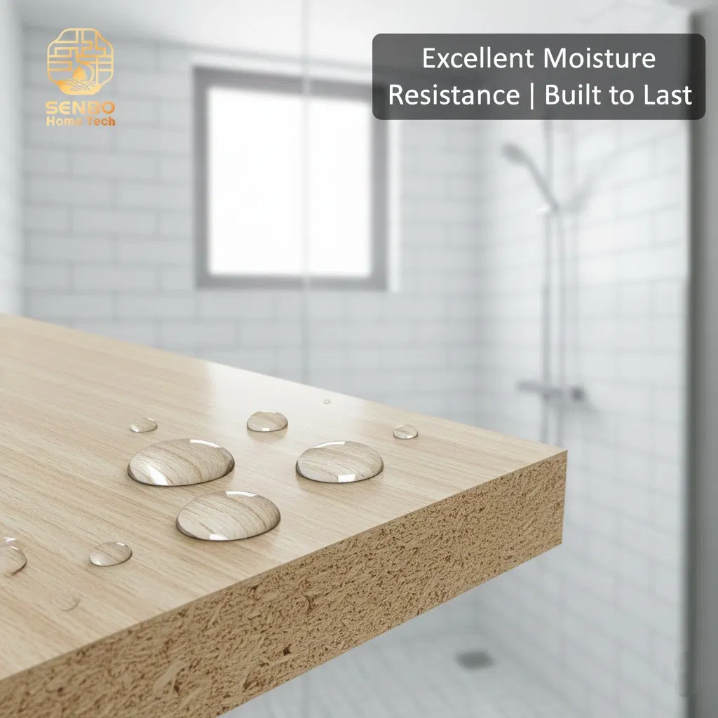 9mm 12mm 18mm 25mm Melamine Faced Particle Board Chipboard for Furniture and Building Material