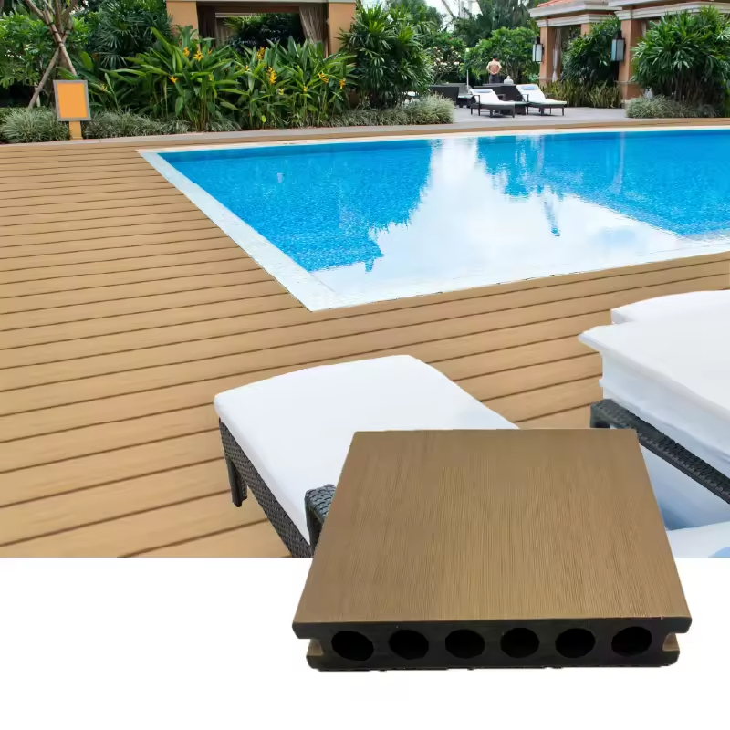 Inhomogeneous Easy Installation Loose Lay/Click PVC/WPC/Spc/Lvt Composite Vinyl/Bamboo Tile Floor