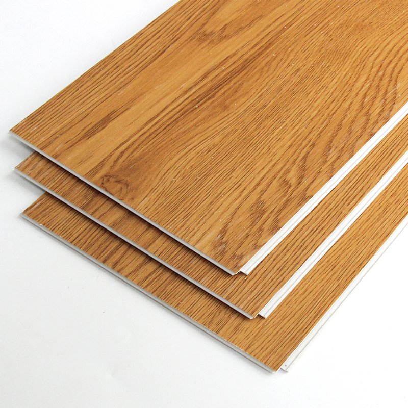 High-End Yellow Wood-Grain Pattern Herringbone Composite Spc Flooring for Home Use