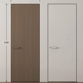 French Interior Fire Rated MDF Metal Security Steel Bedroom Door