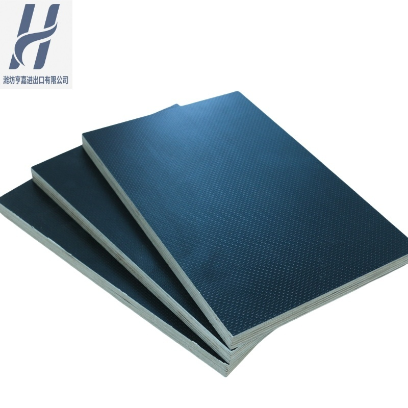 1220X2440mm 18mm Marine Concrete Construction Formwork Waterproof WBP Phenolic Glue Black Film Faced Shuttering Plywood Board