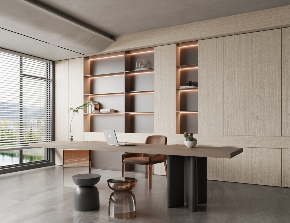 Carbon Crystal Panel Bamboo Charcoal Fiber Integrated Wall Panel Brushed Metal Background Wall