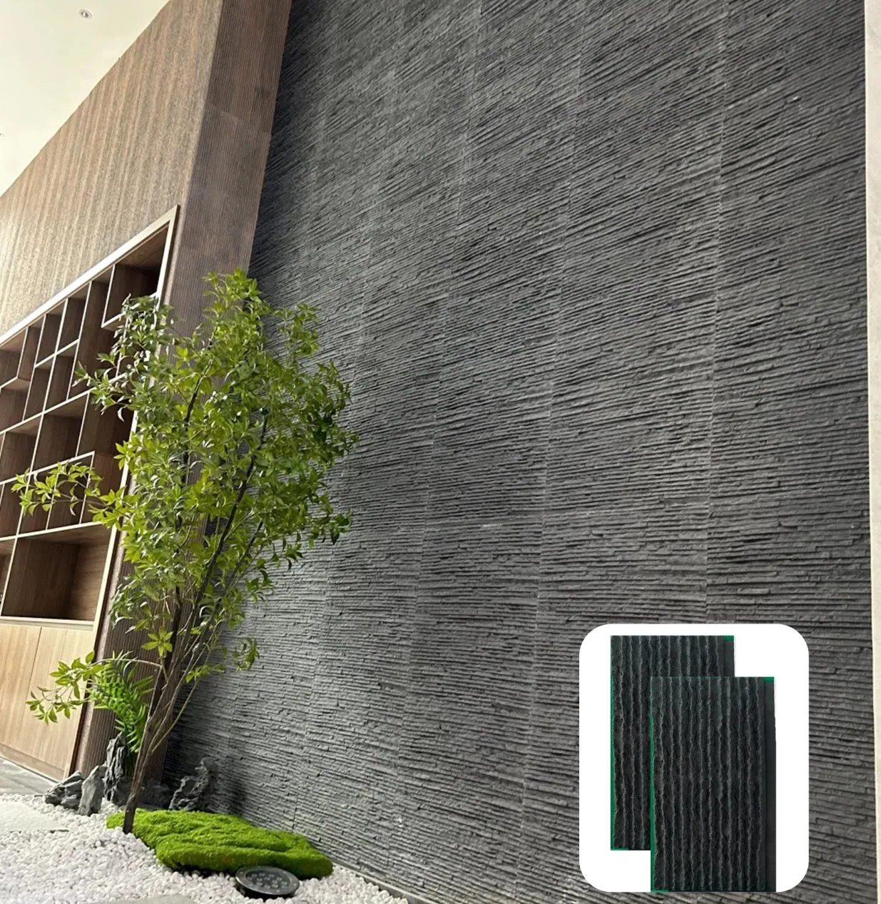 New Design Eco-Friendly Outdoor Polyurethane Stone Wall Panel Faux Veneer 3D PU Stone for Use Hotel Waterproof Wholesale Building Material