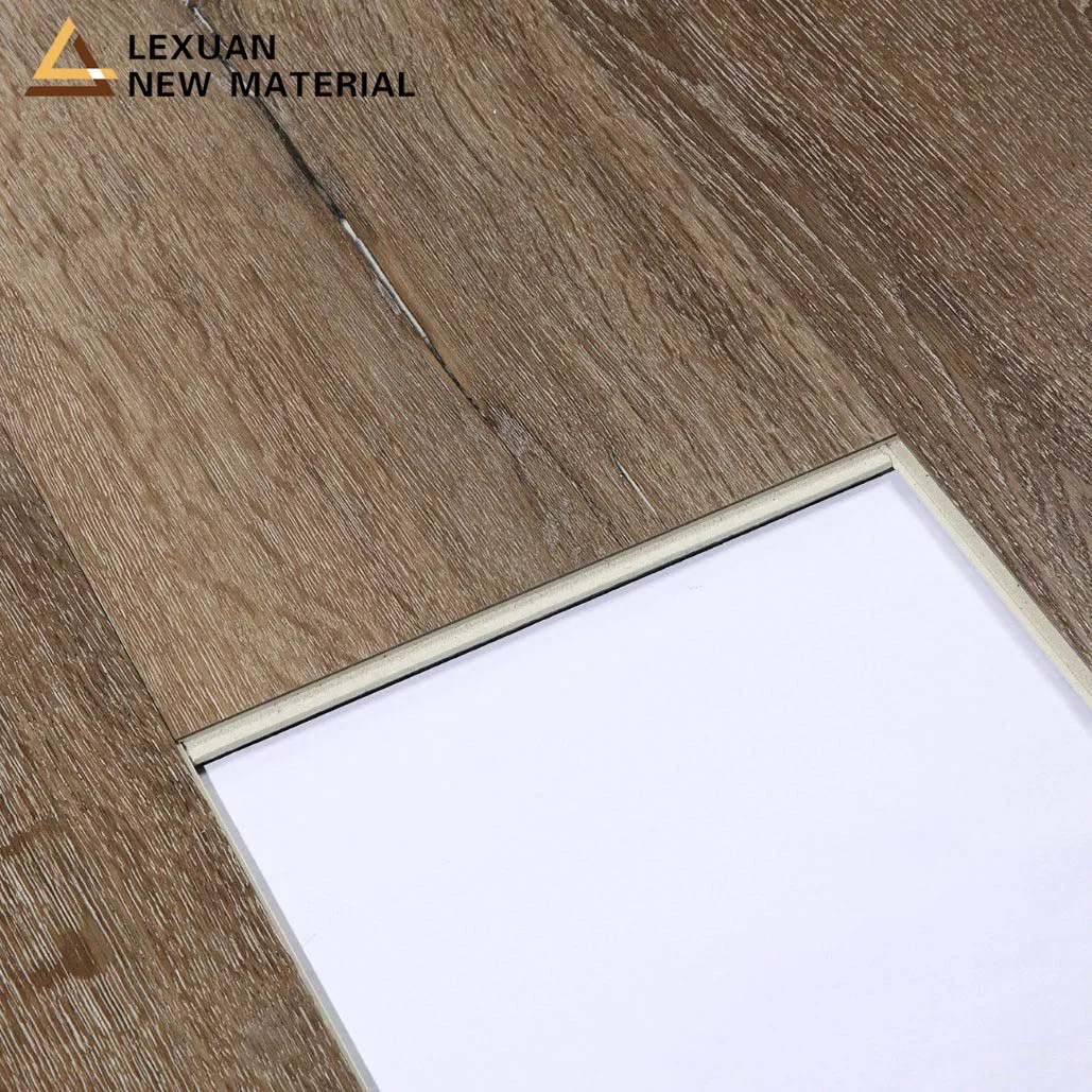 Waterproof Fireproof Unilin Click Indoor PVC Spc Floor for Room Hotel