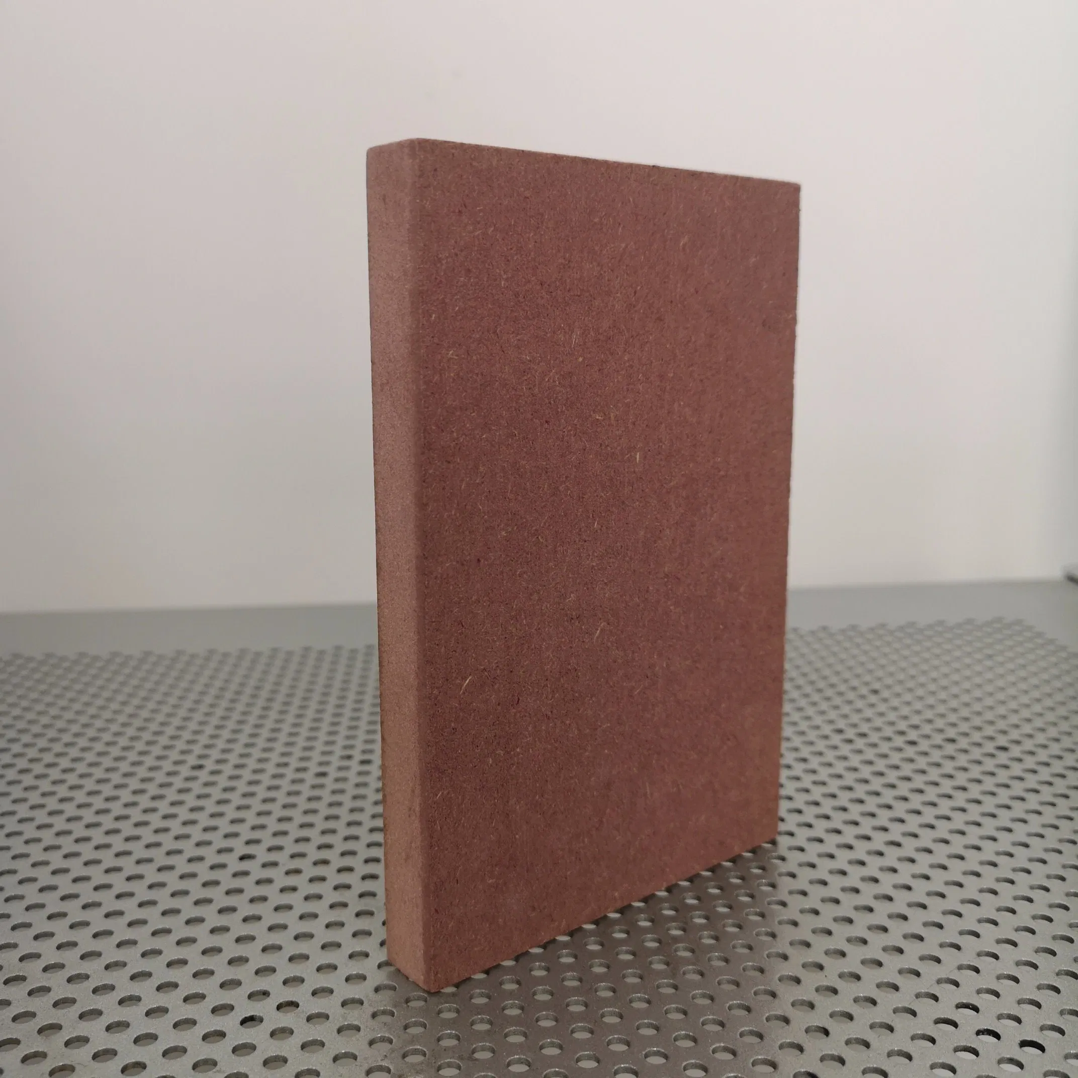 4*8FT Fire Rated Red Dried MDF Raw/ Plain Sanded Fire Proof MDF Factory Price