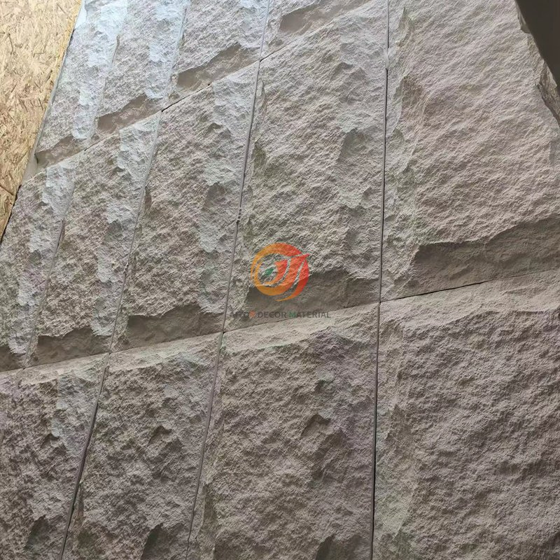 Outdoor Big Slab Stone Compressed Foam Decorative PU Stone Wall Panel
