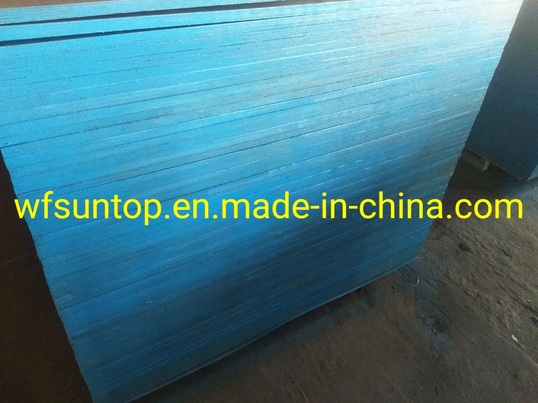 4X8 Feet Two Times Hot Pressed Brown Color Film Faced Plywood with Logo for Construction