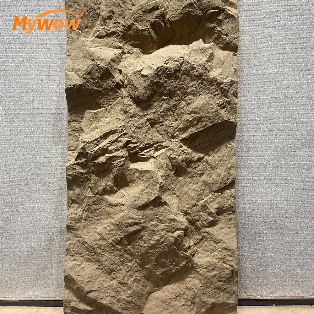 Top Fashion PU Stone Mushroom Face Exterior Wall Panels