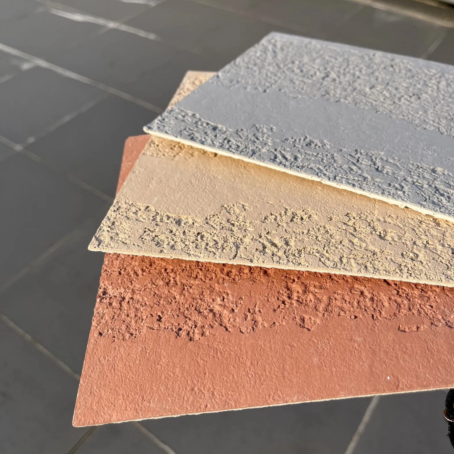 Wholesale Soft Travertin Stone Rammed Earth Slab Moisture-Resistant Flexible Wall Tile for Home Bathroom Kitchen