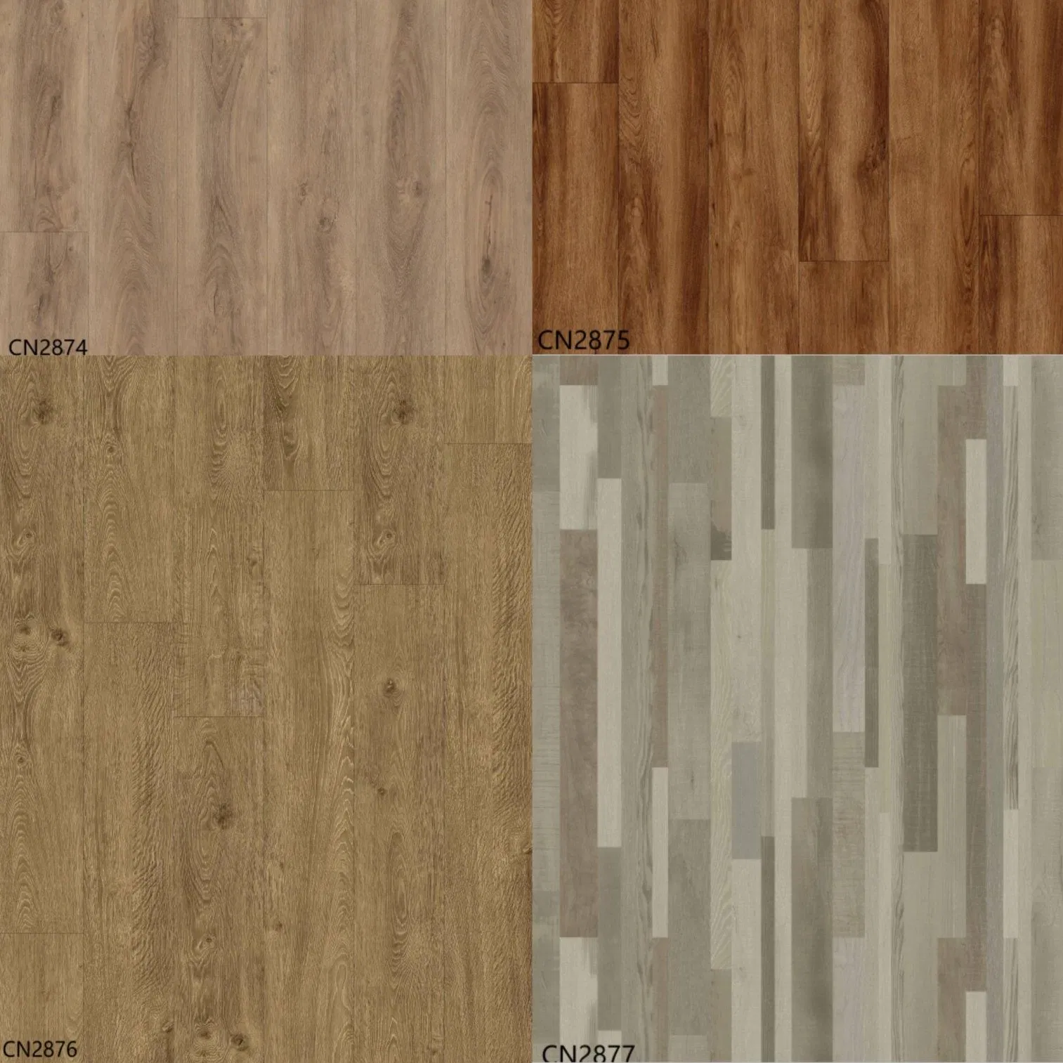 Waterproof Fireproof Eco Friendly Spc Flooring Thickness 4mm 5mm 6mm 7mm 8mm Stone Spc Lvt WPC Flooring Decking