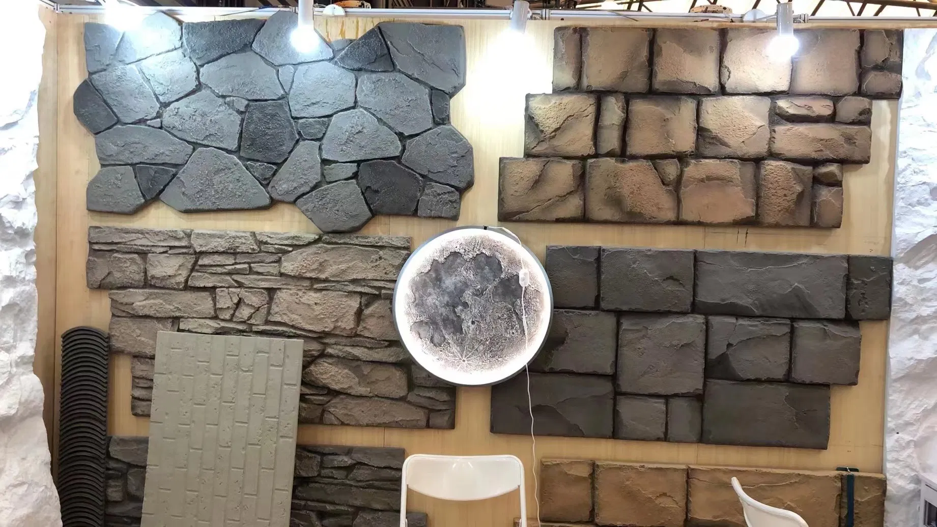 Greenway Stone Polyurethane Faux Rock Culture Stone Exterior Decorative Faux PU Stone Wall Panel