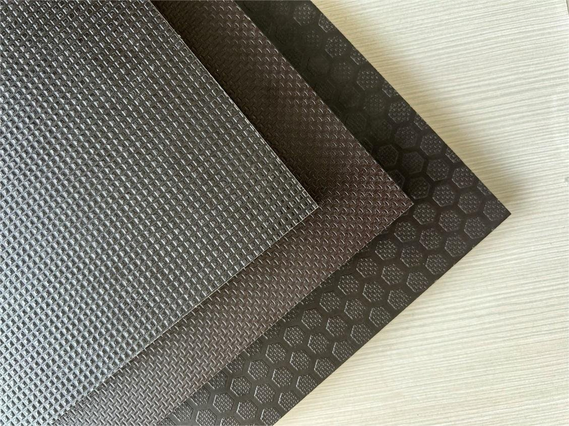 High Quality 12/18mm Marine Black/Brown Birch Plywood, Anti-Slip Matt Film Faced Plywood