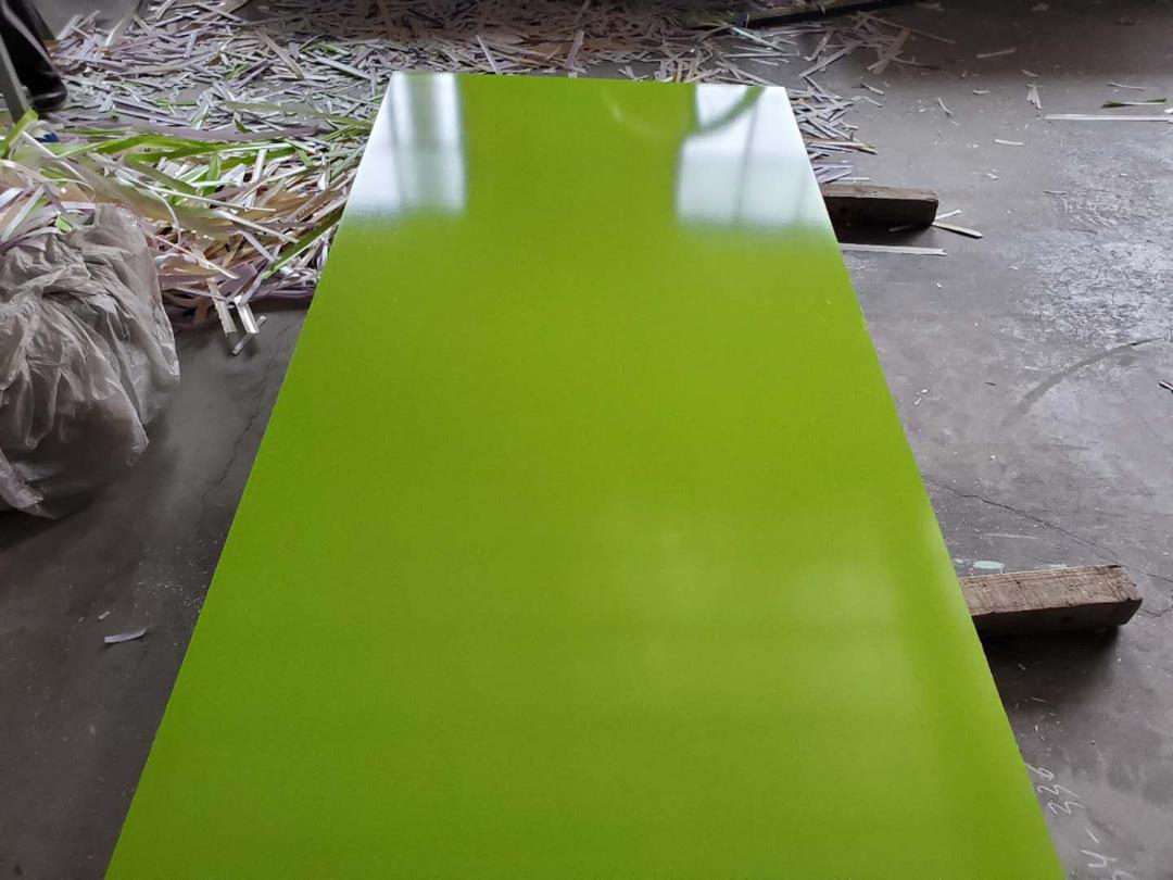 UV MDF/Fiberboard with High Gloss Laminated Melamine UV Board for Furniture Decoration