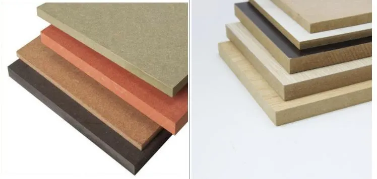 Raw and Laminated MDF