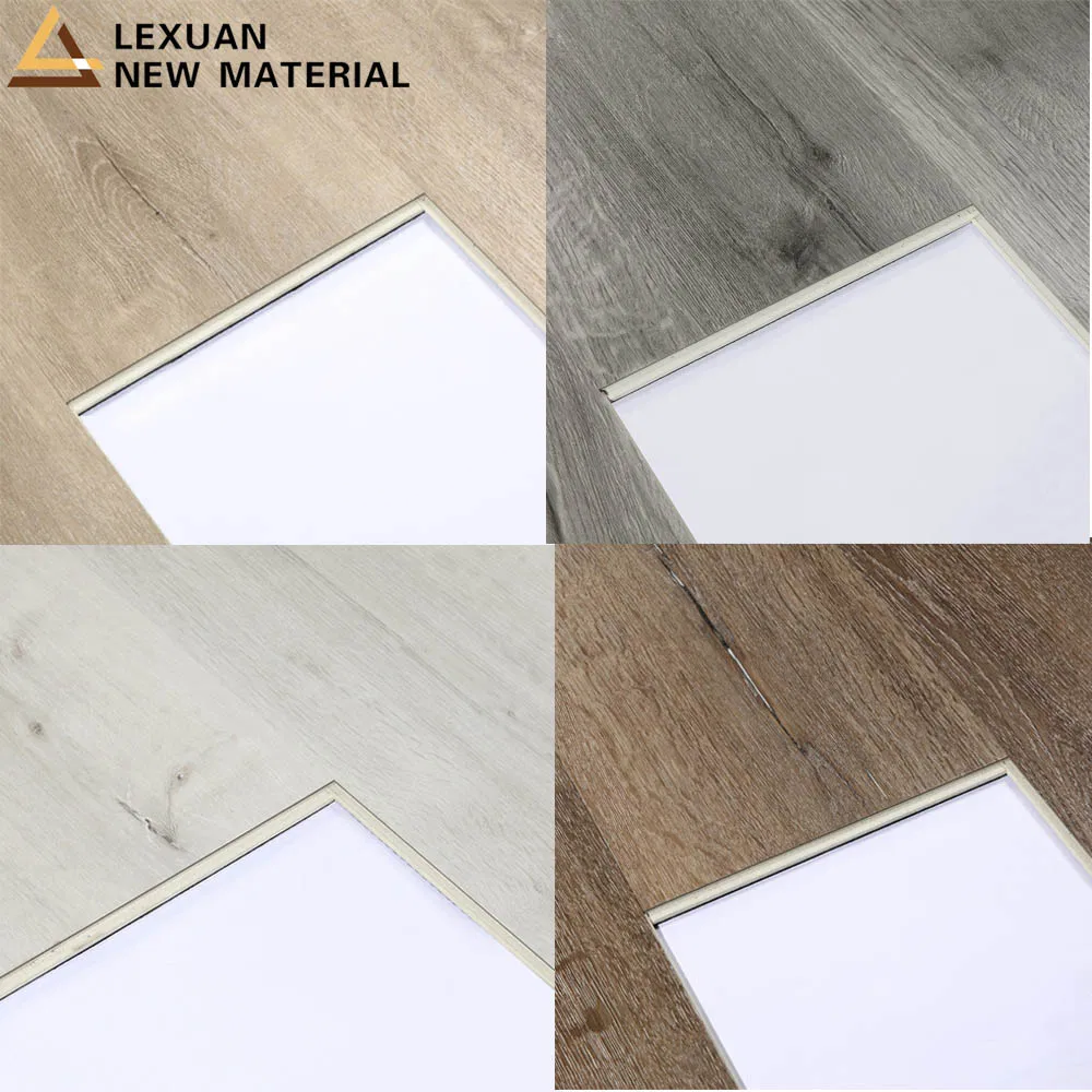 Waterproof Fireproof Unilin Click Indoor PVC Spc Floor for Room Hotel