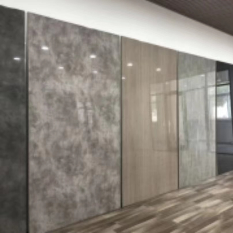 18 mm High Gloss UV Board for Kitchen Cabinet Door Gloss UV Laminated MDF Board