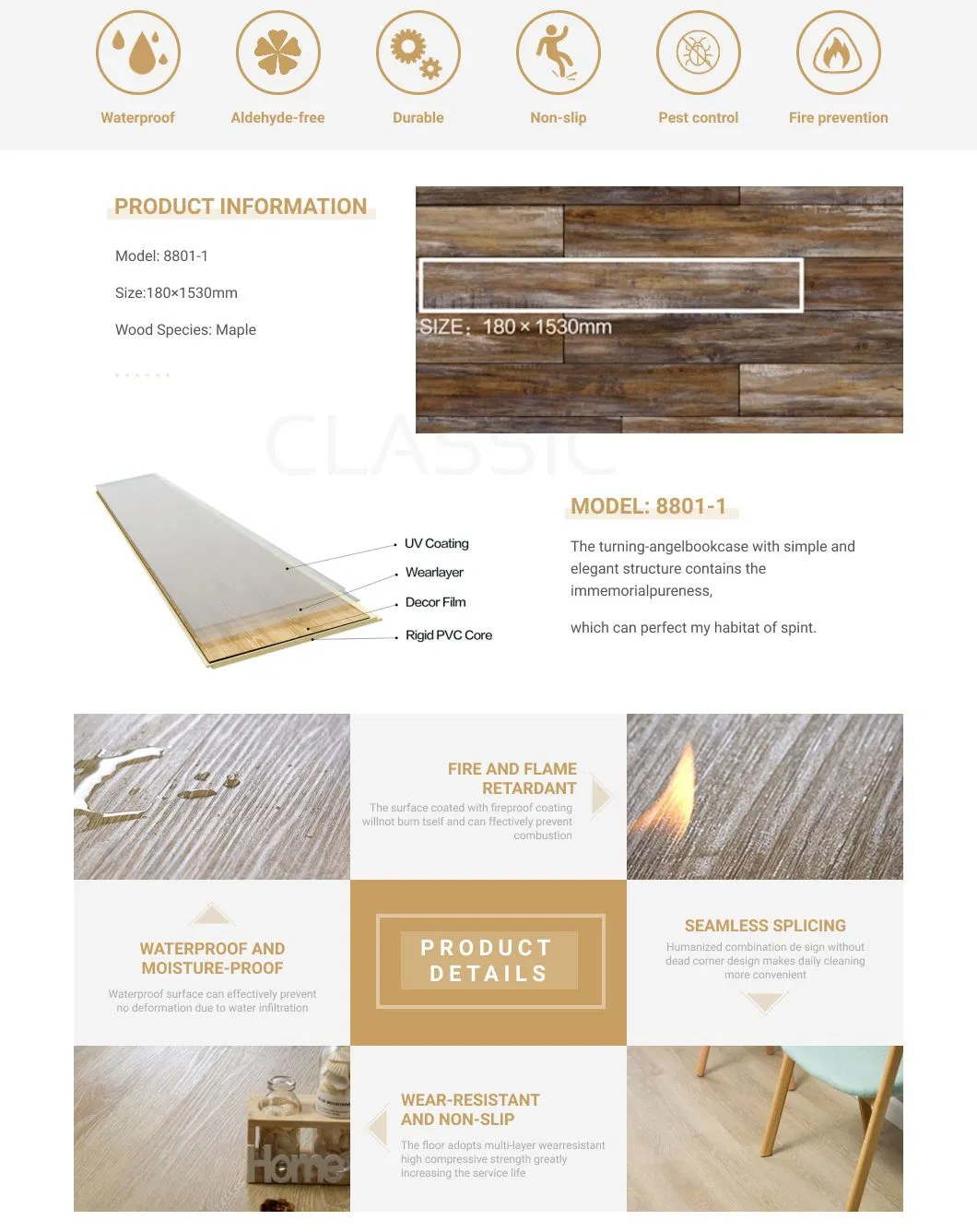 Herringbone Parquet Collection