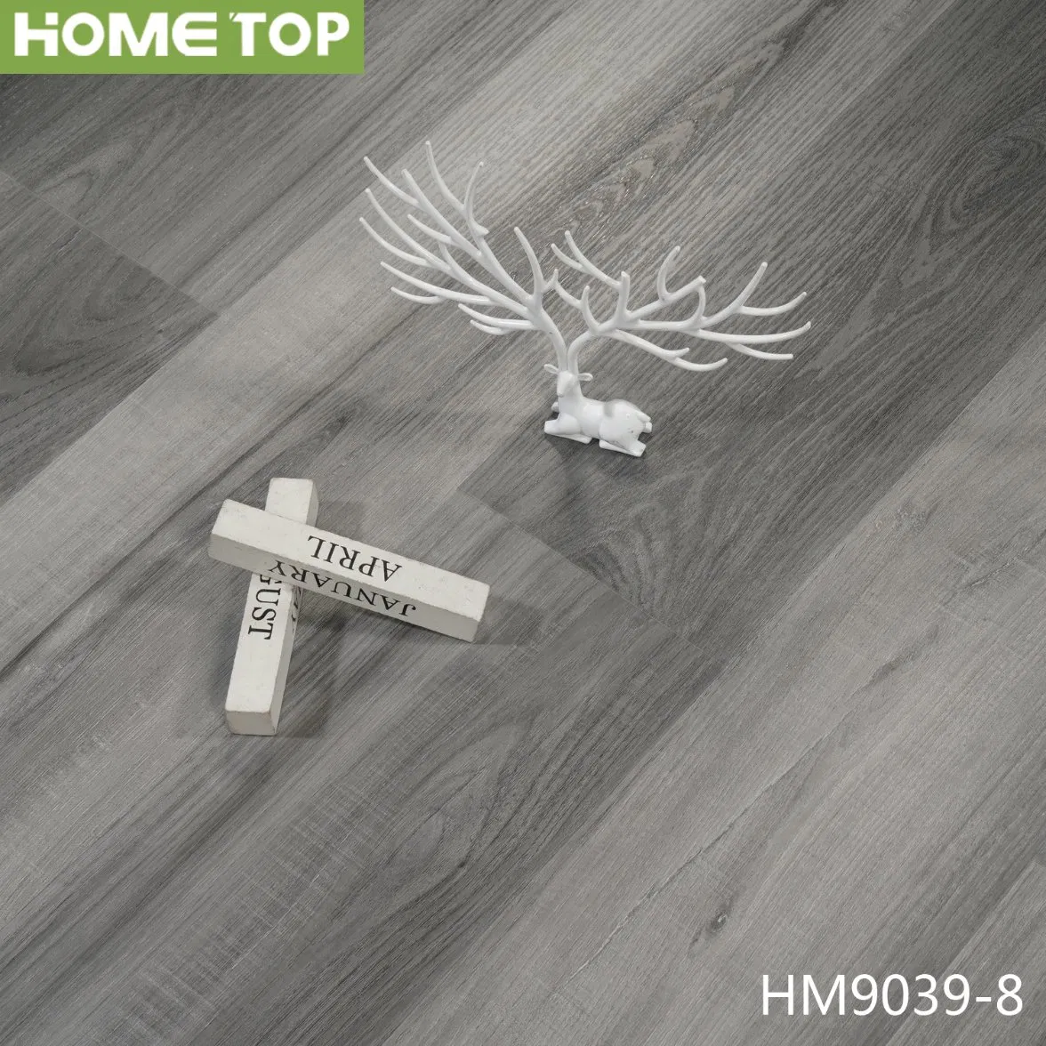 4mm 5mm 6mm 100% New Virgin Material Vinyl Plank Wood Grain Finish Waterproof Floating Click Lock Interlocking Rigid Core Plank Laminate Spc Flooring