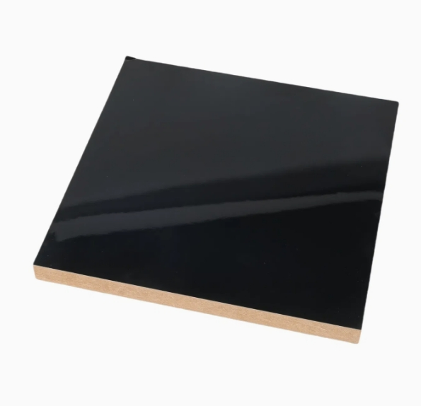 Moisture-Proof High Gloss E1 Grade MDF Chipboard Plywood UV Melamine Faced Board for Cabinet