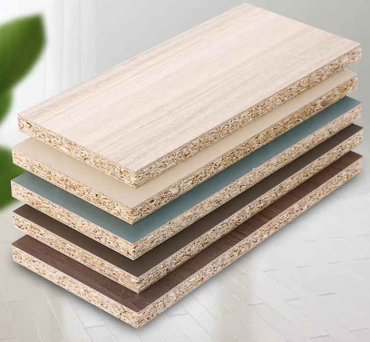 Moisture-Proof High Gloss E1 Grade MDF Chipboard Plywood UV Melamine Faced Board for Cabinet