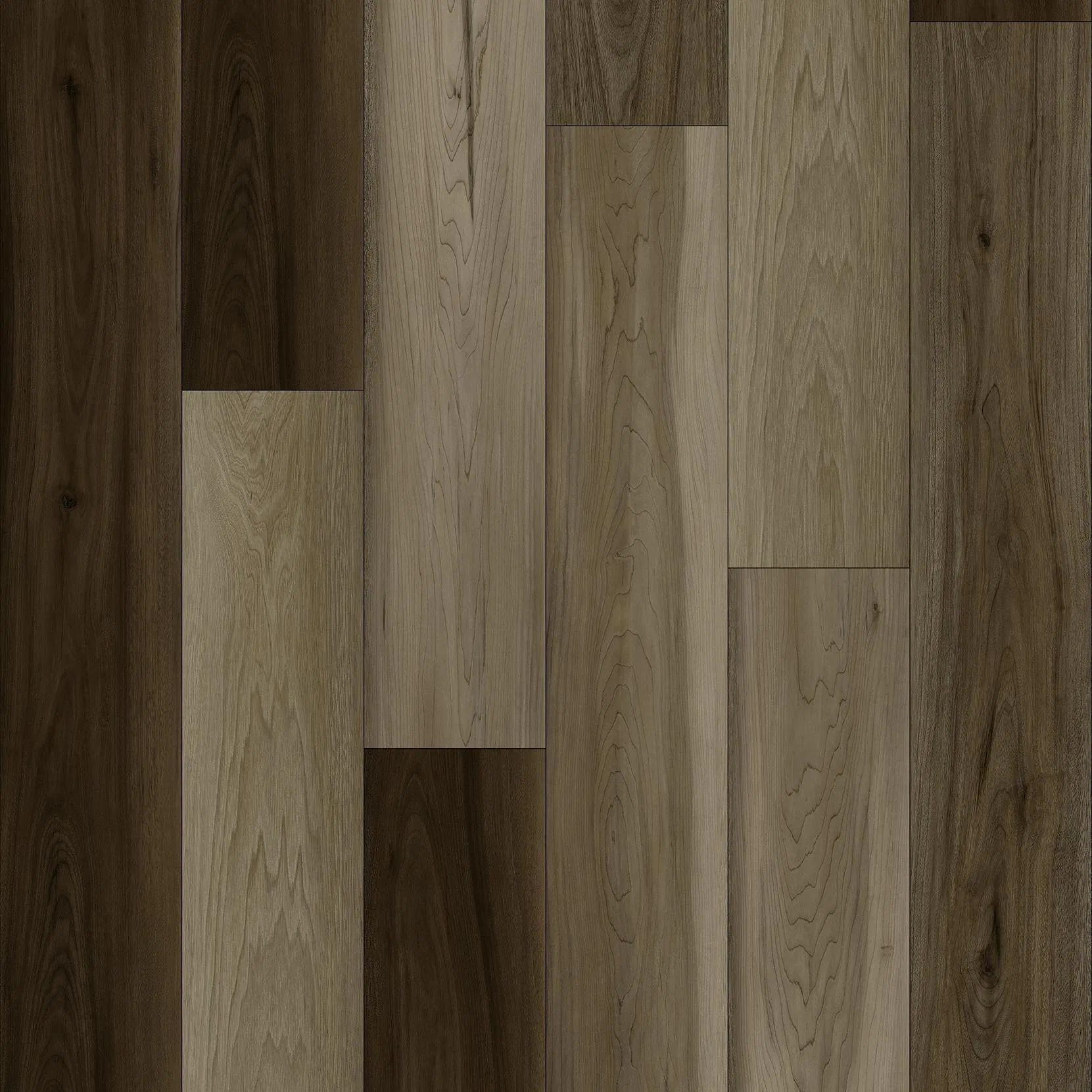 100% Waterproof Anti-Slip Spc Vinyl Flooring with 0.5mm Wear Layer and IXPE EVA Pad for Home Decoration