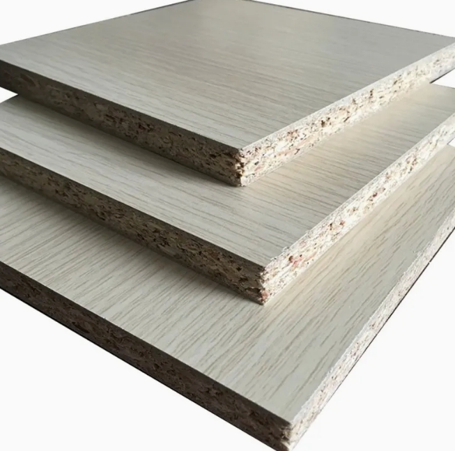 Moisture-Proof High Gloss E1 Grade MDF Chipboard Plywood UV Melamine Faced Board for Cabinet