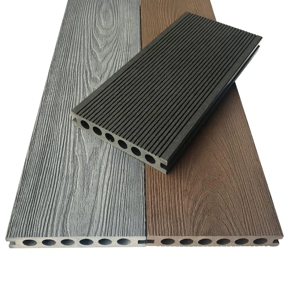 Decking Plank Crack-Resistant Outdoor WPC Floor Waterproof Peel and Stick Tiles Floor Vinyl Lvt Self Adhesive PVC Plastic Floor