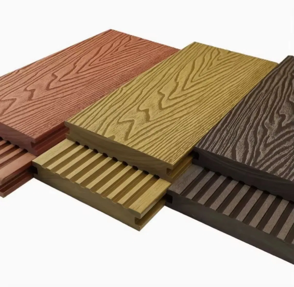 Waterproof Outdoor 21mm/23mm/25mm/30mm/40mm WPC Plastic Plank Flooring Wood Core PVC/WPC/Lvp/Lvt/Spc/Vinyl WPC Decking