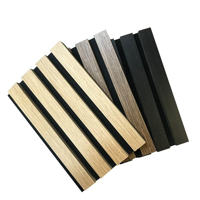 Industry Leading Sound Absorbing Acoustic Wood Slat Panels for Soundproofing Wall