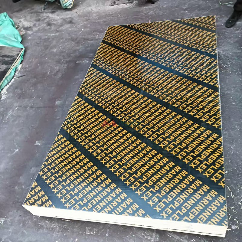 1220X2440mm 18mm Marine Concrete Construction Formwork Waterproof WBP Phenolic Glue Black/Brown Film Faced Shuttering Plywood Board