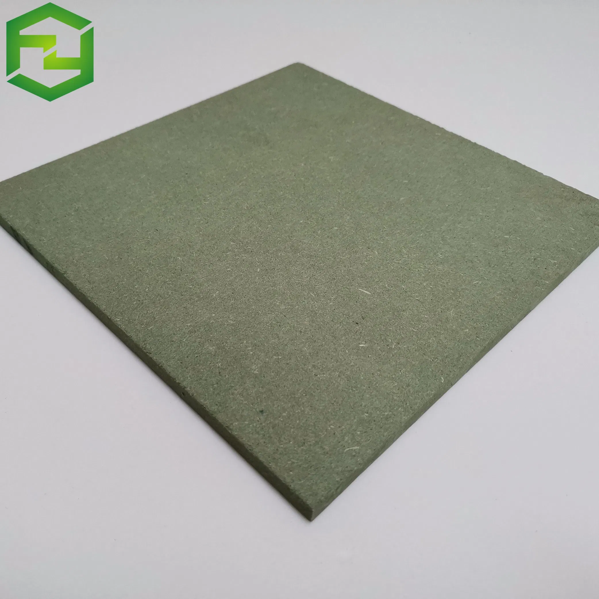 Factory Green MDF Melamine Laminated Faced Double Side White Melamine MDF Board