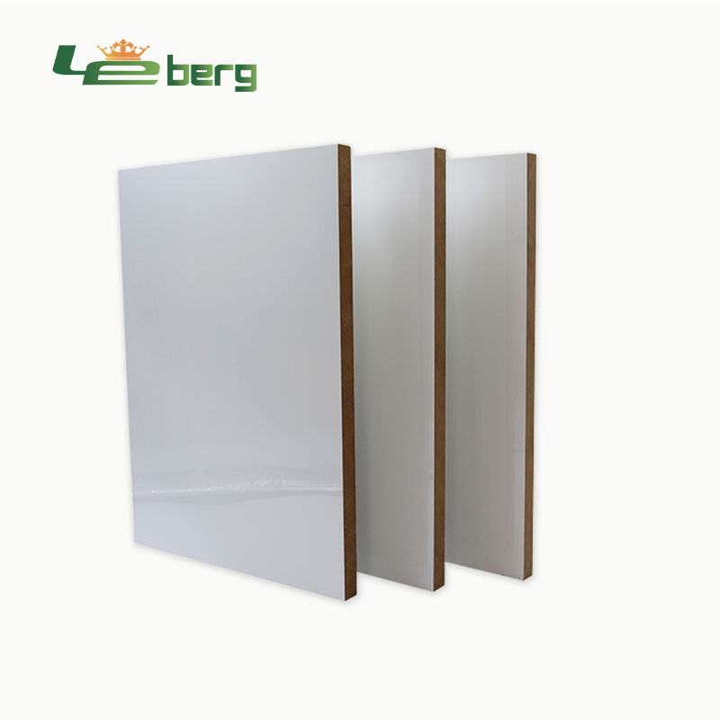 High Gloss UV MDF/ Pet MDF Board Solid Color or Customized Color for Indoor Furniture
