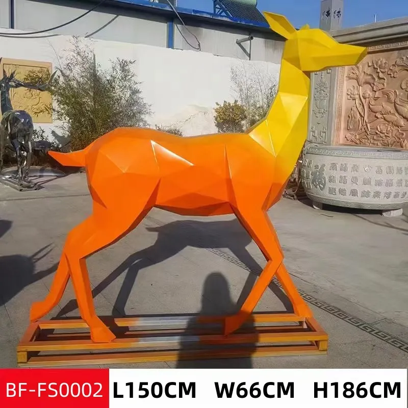 Deer Sculpture Detail 2