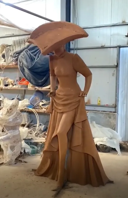 Life size Bronze Sculpture