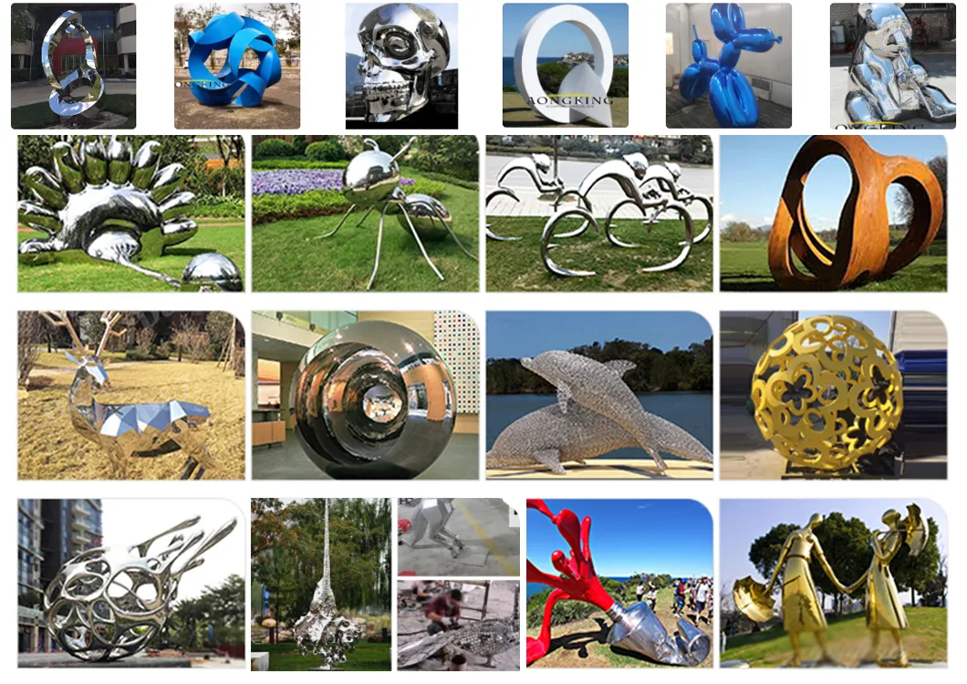 Large Scale Metal Sculpture Display