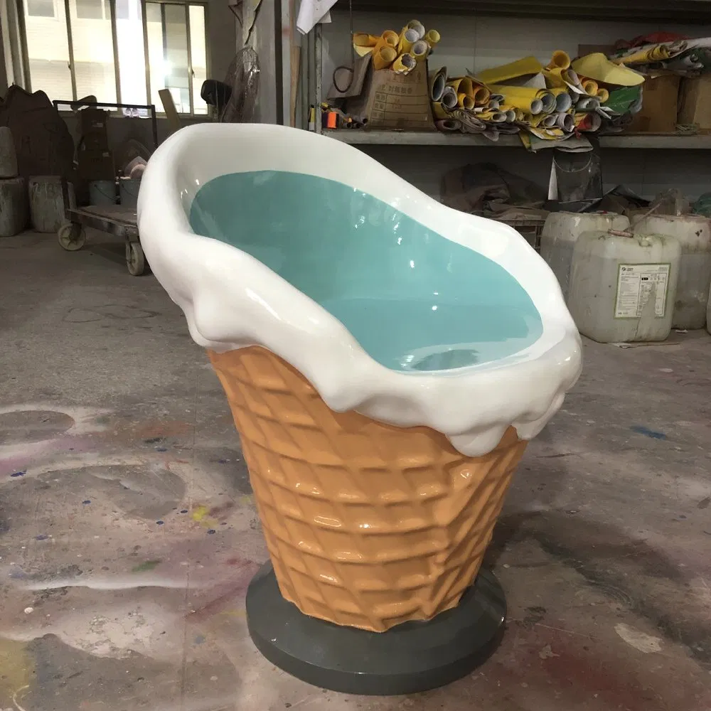 Fiberglass Ice Cream Table and Chairs Props for Rental Prop