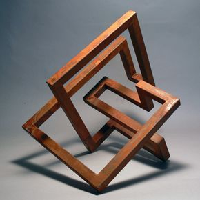 Decorative Metal Yard Art Rusty Garden Corten Steel Sculpture