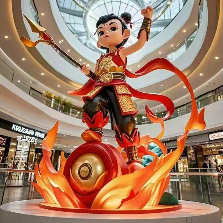 Mythological Character Traditional Figurine Cultural Legendary Sculpture Folklore Statue