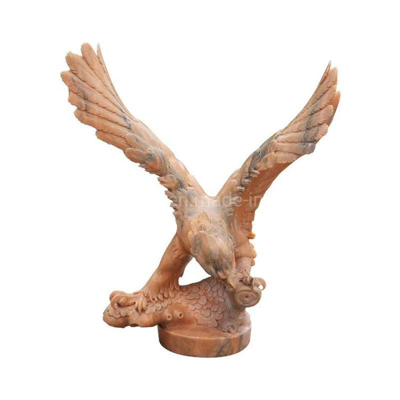 Garden Animal Decorative Stone Eagle Sculpture