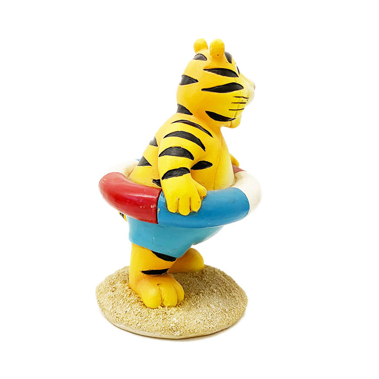 Custom Garden Cartoon Animal Character Resin Tiger Statue