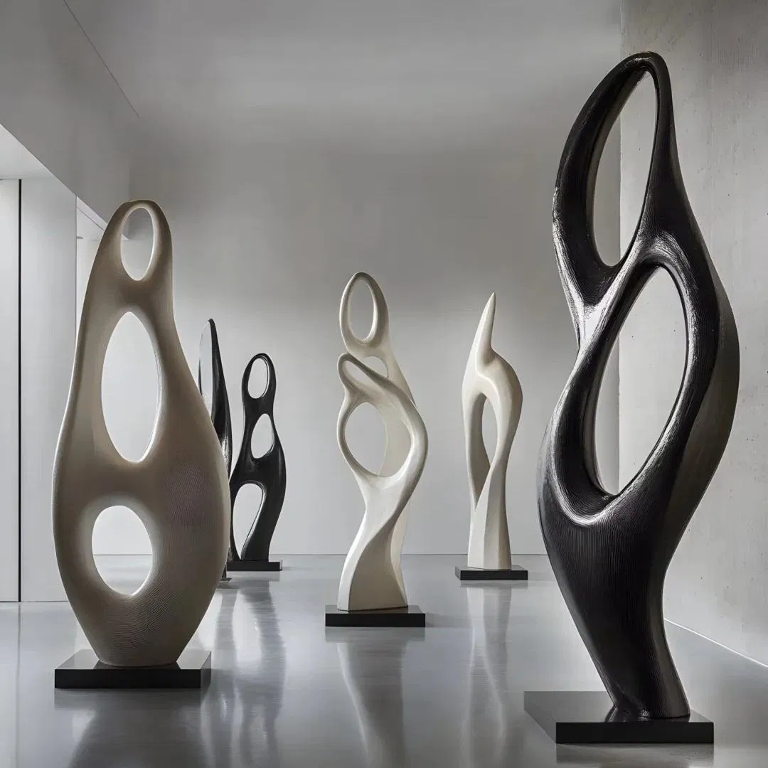 Custom Modern Stainless Steel Sculpture - Minimalist Line Art Decor, Contemporary Indoor Sculpture for Home &amp; Office, Handmade Metal Wall Art