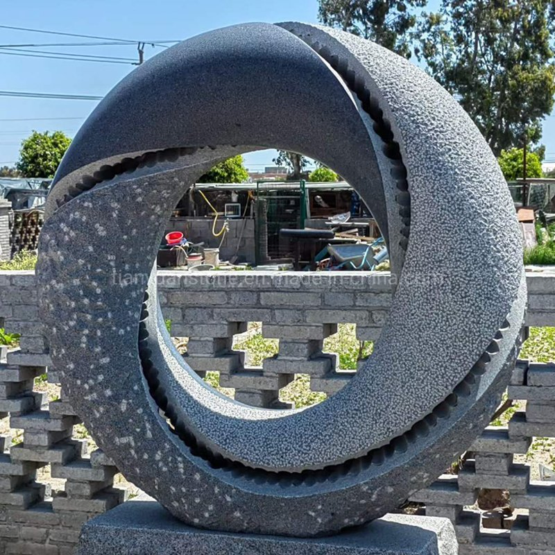 Granite Stone Statues Sculpture Hand Carving Garden Decorative