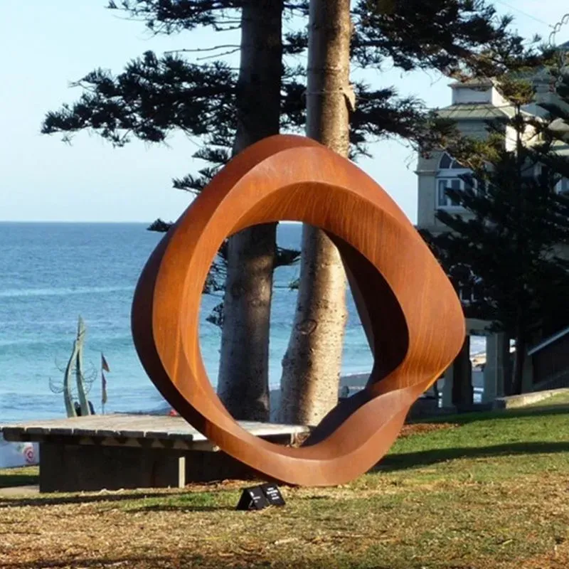 Geometric Horse Statue Detail