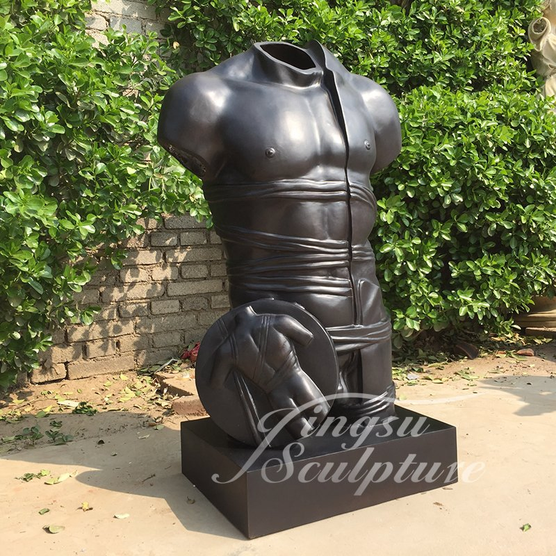 Home Decoration Modern Indoor Human Body Abstract Bronze Sculpture