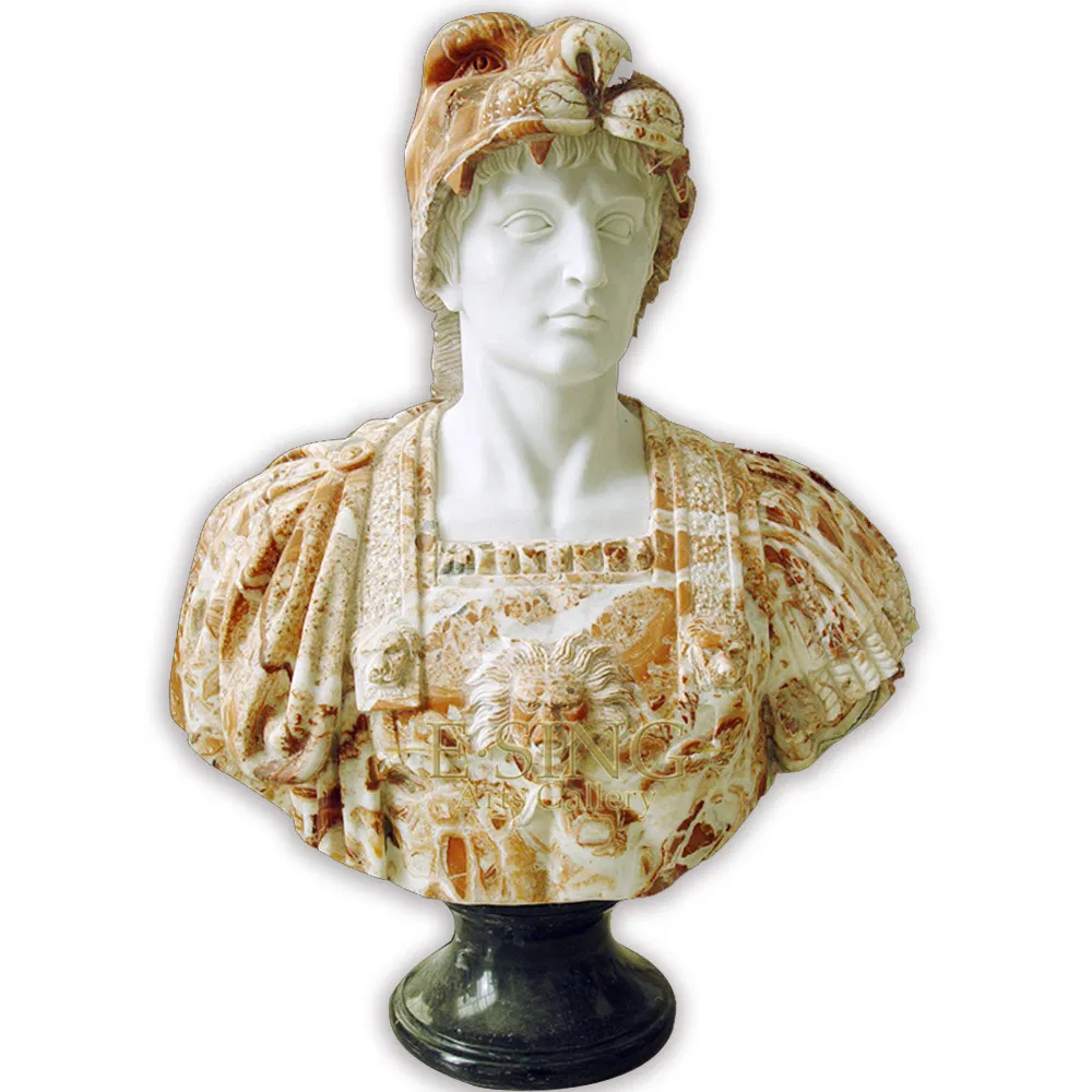 Marble Man Bust Sculpture 4