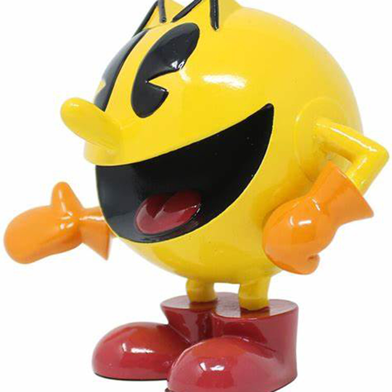 Shopping Mall Decoration Outdoor Customization Glossy Surface Fiberglass Cartoon Character Statue