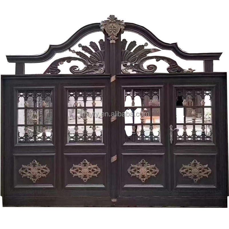 Luxury Design Customized Wrought Iron Gate Forging Services