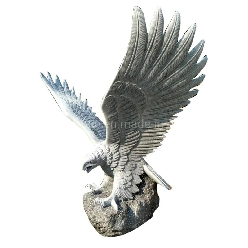 Stone Eagle Sculpture View 6